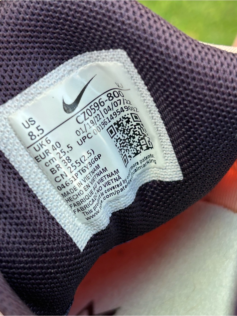 NIKE FREE METCON 5 - Womens Sneakers - SIZE 8.5 - Picture 9 of 9